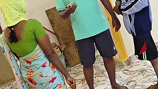 A Teacher Fucked by StepFather and Stepson