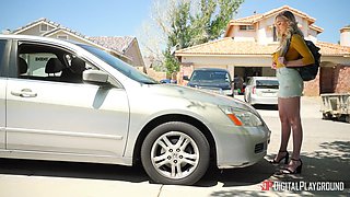 Sexy beauty Kendra Sunderland thrilling adult clip