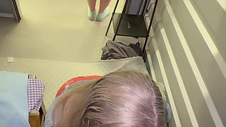 Fucking inside a public abandoned storage unit we got at auction