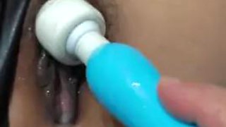 Tied to a Chair and Unable to Move, Double Holes Vibrating
