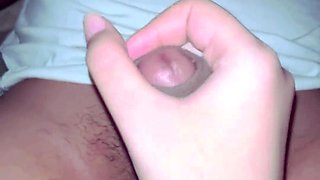 He ignored me, So I jerk him off and makes him Cum