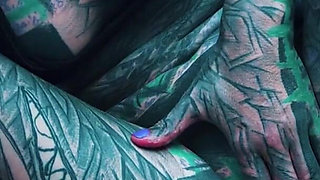 I Masturbate Outside My Anal Hole with Dildo Until I Need to Pee