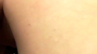 Sweet blonde in fishnets anally fucked and milked in mouth