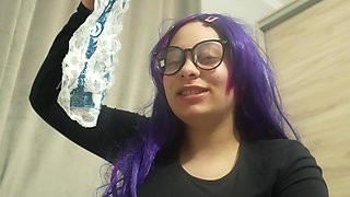 Sneezing From My Used Panties but It Only Makes Me Wetter