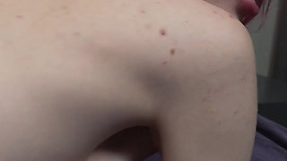 Red-haired Babysitter with Big Tits Rides a Dick