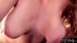 Big Tit Brunette Zeynep Rossa Gives Sensual Titty Fuck and Cock Ride