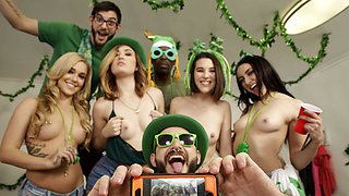 Miki Cruz, Kali Roses and Kat Monroe get nicely fucked