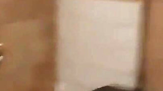 Backstage "she Peed and Wiped Her Wet, Hairy Pussy