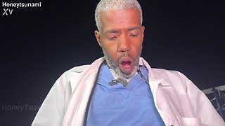 Honey Tsunami’s Bold Passion in a Fierce Interracial Storm