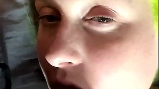 Next Door Dolly and Stunt Cock- POV Blowjob- No Makeup