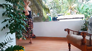 Amateur Blonde Mature Wife Enjoys Sex. Blowjob and Doggy
