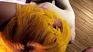 Thick Blonde Asian Gets the Full BDSM Treatment in POV