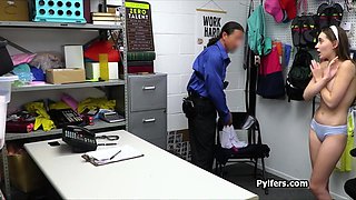 Stealing a sex toy gets her nailed hard