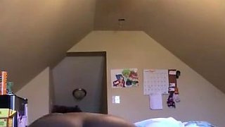 Horny Ebony Fucks Pink Dick (teaser vid)