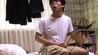 Asian schoolgirl enjoy group sex