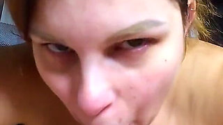 Hot MILF Sucking Cum Out of My Dick