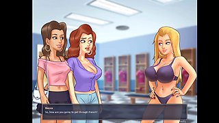 Horny girl brings him to her room in summertime saga