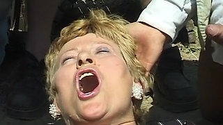 The granny boss become the fuck from here boys