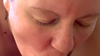 caught late at night looking in to the lounge while she masturbates and then was sucked dry