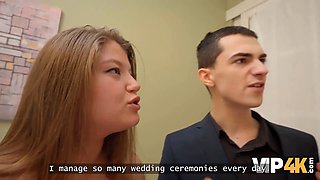 Vip4k. sapphic hotties nail before the wedding