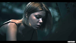 Young Russian Blonde Fucked by Basement Monster - Hardcore Hentai Anime 3d Creampie & Cum in Mouth