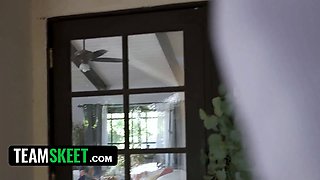 Ryan Keely and Chloe Rose starlet in a voyeuristic xxx files four-way vignette