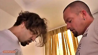 Super Cute Blonde Threesome Fuck - Double Penetration & Blowjob