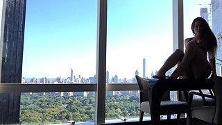 Dani Daniels . com - Public Window Masturbation