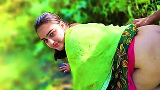 Desi Sali Hot Jungle Sex with Lust Suman and Jija - Tight Pussy Fucking in Full HD Viral Video