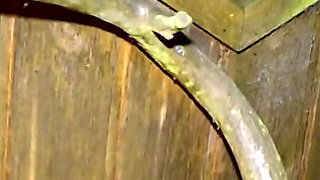 Blonde Bombshell Teases with Cock in Luxury Car