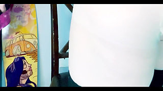 Office Anal Slut Wide Angle