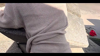 First Outdoor Sex in Complete Privacy