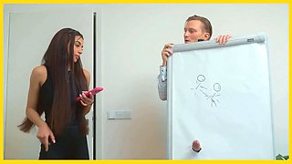 Loan4k. Tight Pussy was just leaking in this office