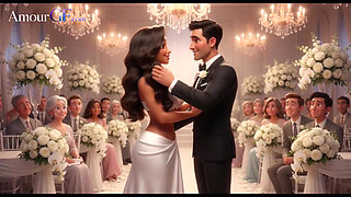 3D Bride Gets Naked on All Fours at Wedding Reception