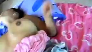 Huge-Boobed Asian Amateur Gets Drilled and Covered in Cum