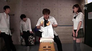 Japanese teen ass finger