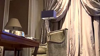 Lonely housewife posing naked and playing with herself