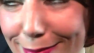 Porcher Wells Takes Facials in a Bukkake