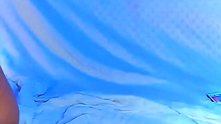 Double Penetration Dildo Two Horny Lesbians Sharing a Single Long Toy