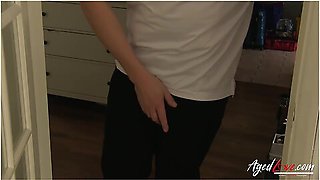 Threesome With Husband And The Maid