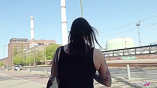 Deep Assfucking For Hefty Cupcakes Cougar Julia At Public Street Audition