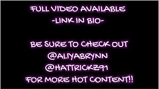 Bisexual Threesome- Aliya Byrnn With Aliya Brynn And Steve Rickz