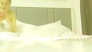Cute teen captured by hidden cam in massage room