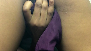 Stuffing My Sweet Tight Pussy Full With A Pillowcase