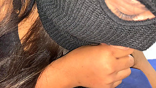 My stepsister Accidently Suck my big cock in Morning Full hindi dirty talk sex