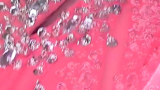 Japanese MILF Hairy Pussy Stuffed Deep in Bathtub Soak