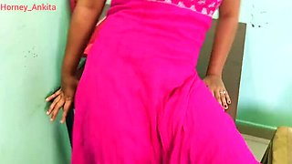 Horny Ankita Cheats With Friend's Big Cock - Desi Indian Girl First Time Sex