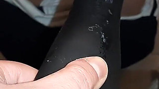 I Fucked My Slender Wife Without Waiting for Her to Come Out of the Toilet