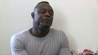 AGEDLOVE Doctor Lacey smokes a huge black dick