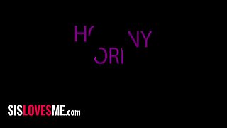 Stepsis Loves Me - Cock Craving Blonde Teen 18+ Creeps On Her Stepbro In Shower To See His Big Dick With Amy Summers, Mechi Medina And Kevin Stallion